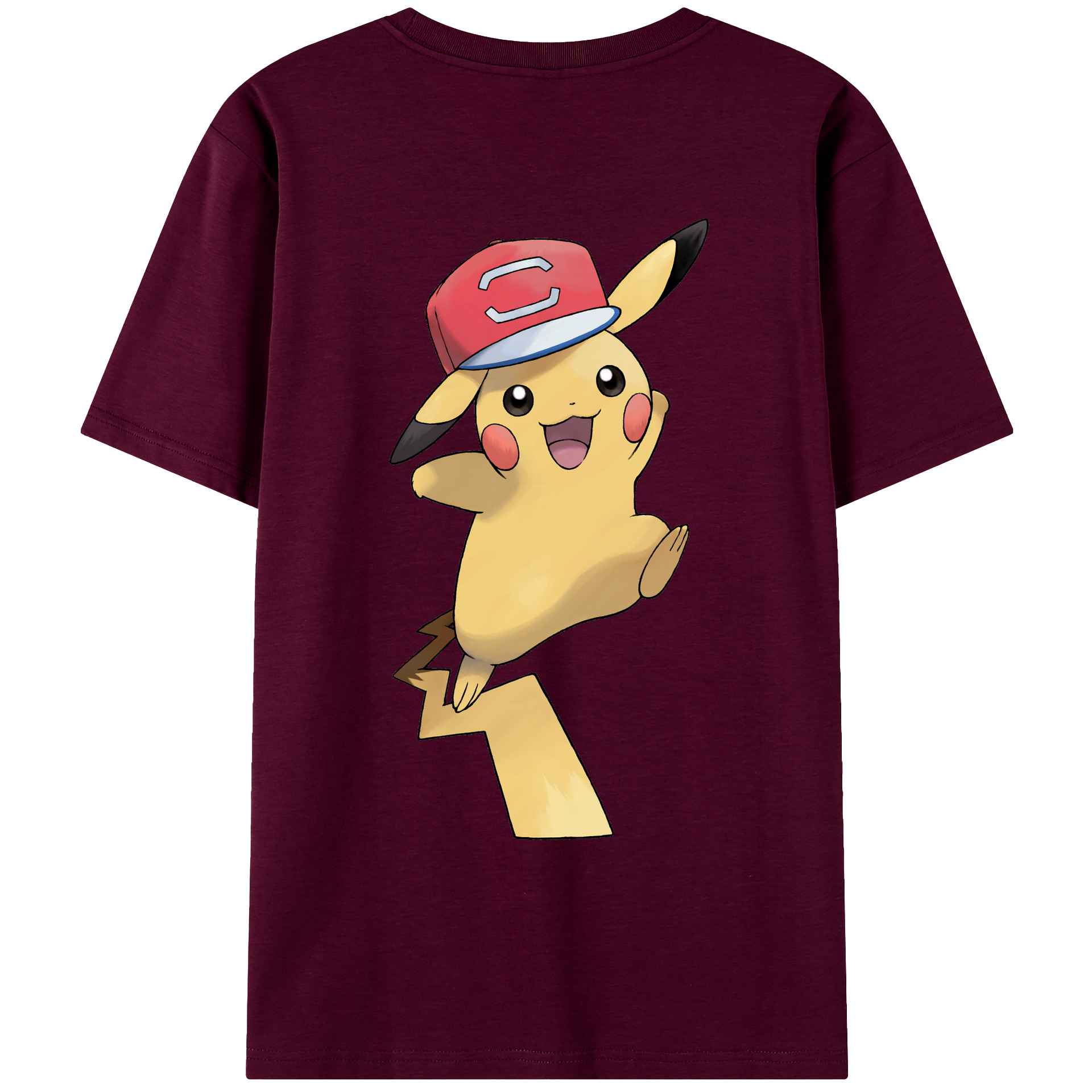 （画像用） ポケットモンスター Pokémon レディース半袖Tシャツ(バックプリント)